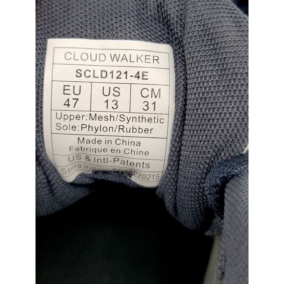 Spira Cloud Walker Mens Walking Shoe 13 4E Comfortable Cushioned Shock-Absorbing - Picture 6 of 8